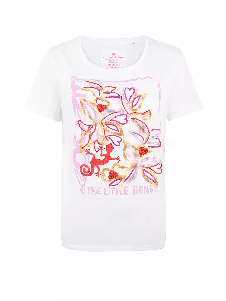 LIEBLINGSSTÜCK | T-Shirt  | creme