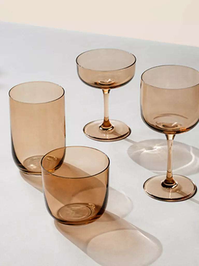 LIKE BY VILLEROY & BOCH | Longdrinkglas 2er Set LIKE GLASS 385ml Clay | grün