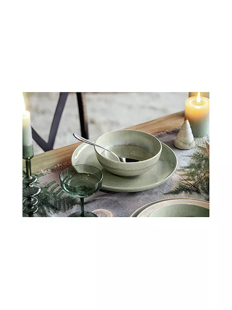 LIKE BY VILLEROY & BOCH | Speiseteller 27cm PERLEMOR Alga | beige