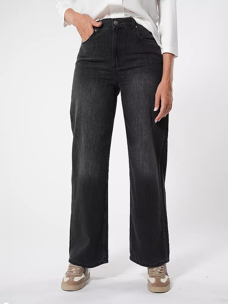 LIU JO | Jeans Wide Leg  | schwarz