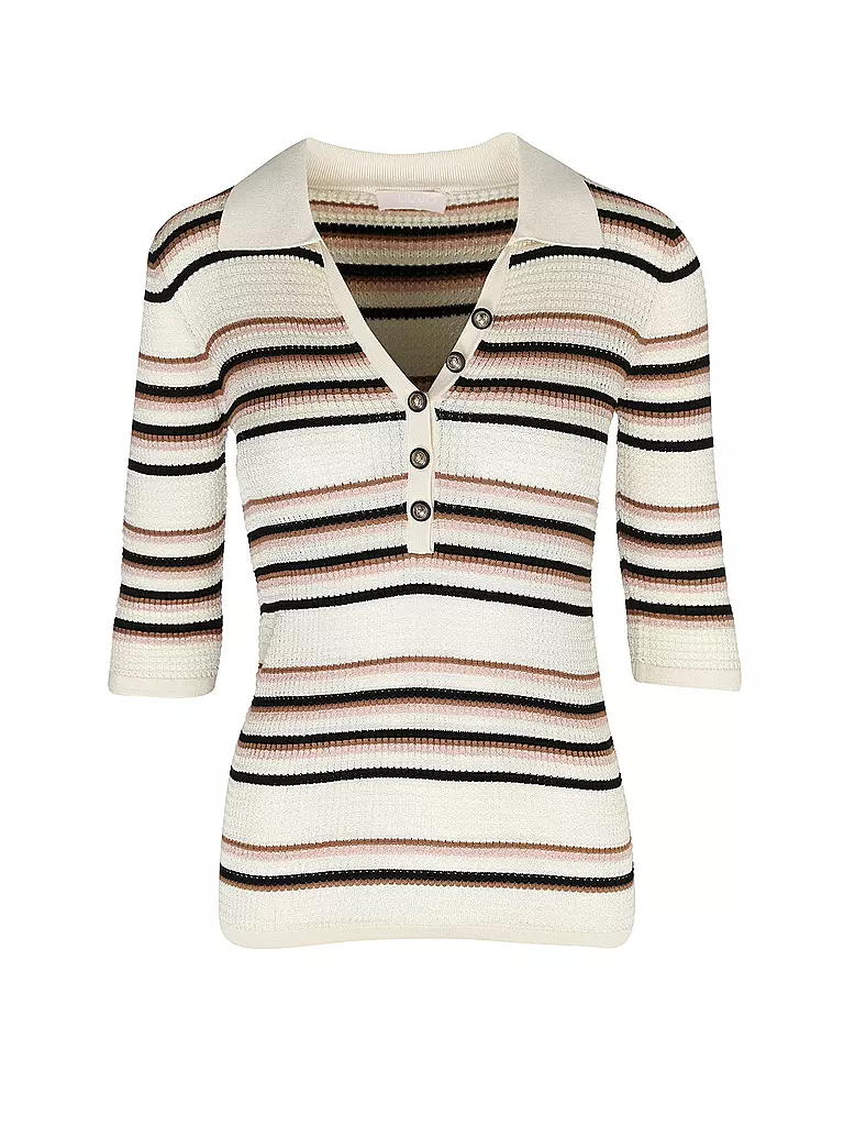 LIU JO | Strickpoloshirt | beige