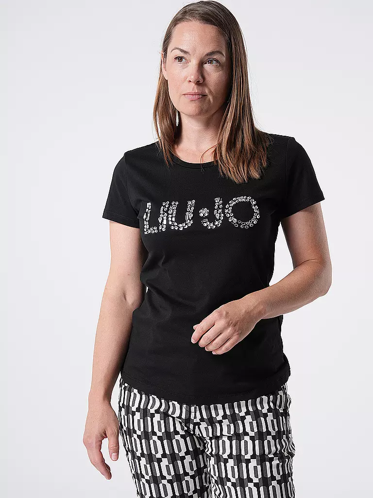 LIU JO | T-Shirt  | schwarz