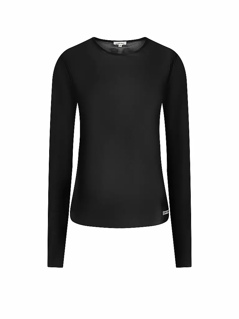 LOVE STORIES | Langarmshirt ELLE black | schwarz