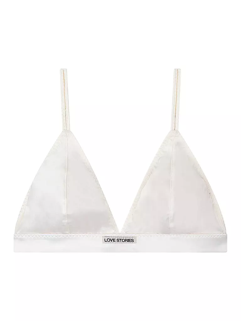 LOVE STORIES | Triangel BH DARLING off white | creme