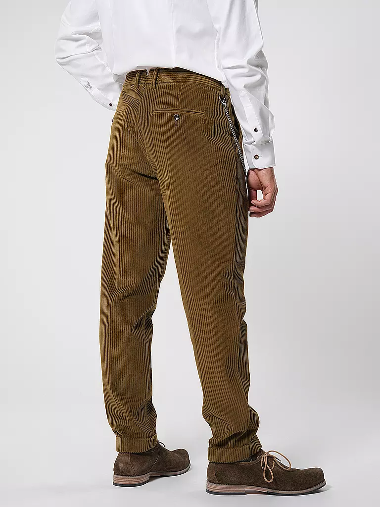 LUIS TRENKER | Hose Regular Fit LUBRUNEU  | olive