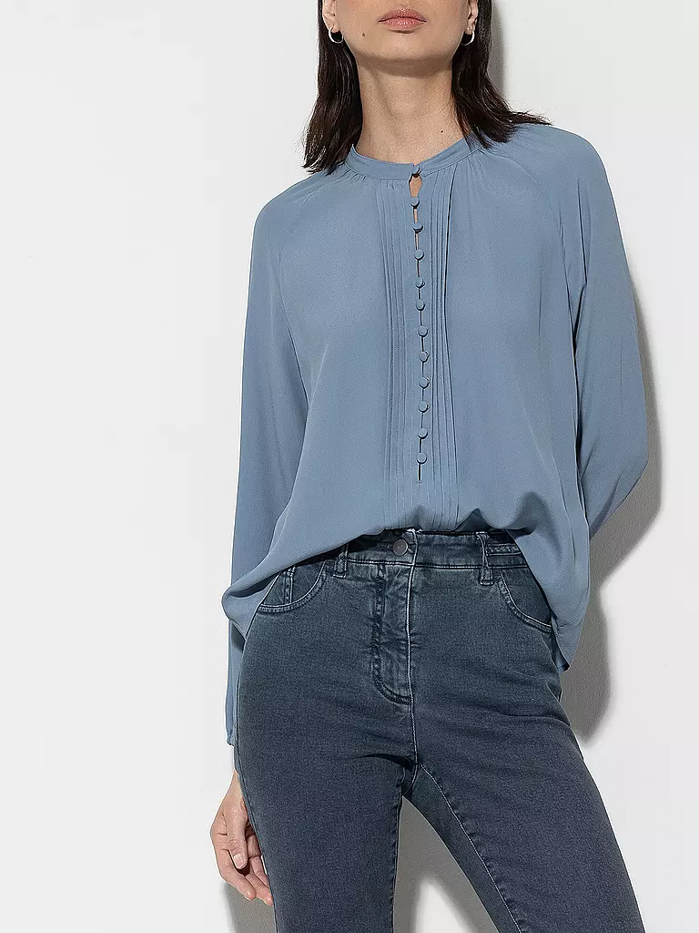 LUISA CERANO | Bluse | blau