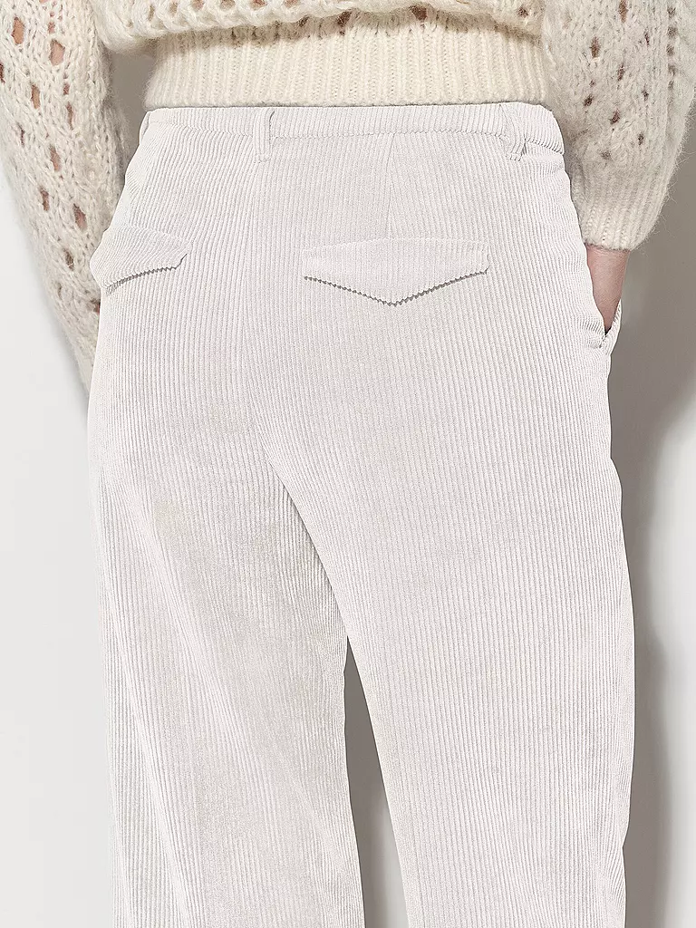 LUISA CERANO | Cordhose  | creme