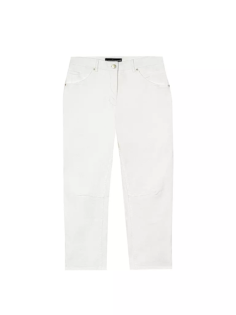 LUISA CERANO | Jeans 7/8 Straight Fit  | creme