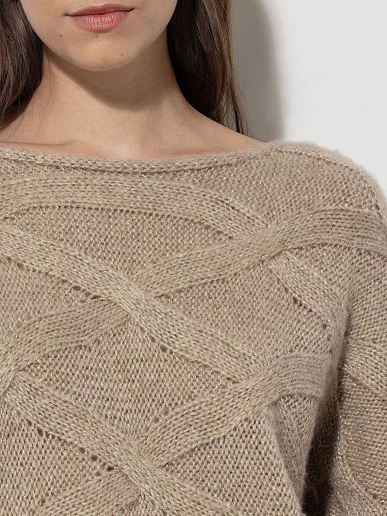 LUISA CERANO | Pullover | gold