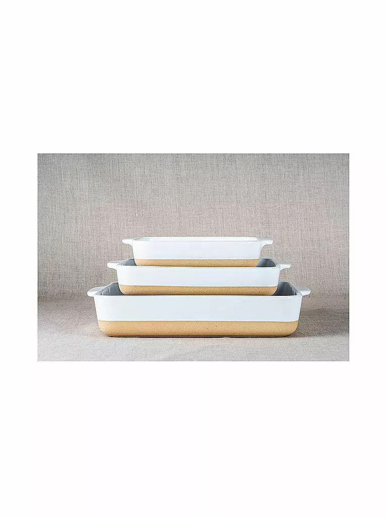 LURCH | Auflaufform TERRA NOVA L 36x26cm Weiss / Creme | weiss