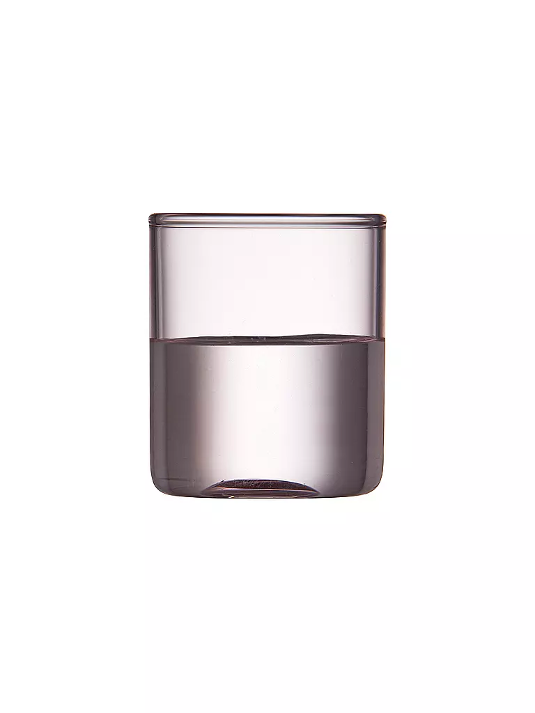 LYNG BY GLAS | Schnapsglas 2er Set TORINO 6cl Pink | rosa