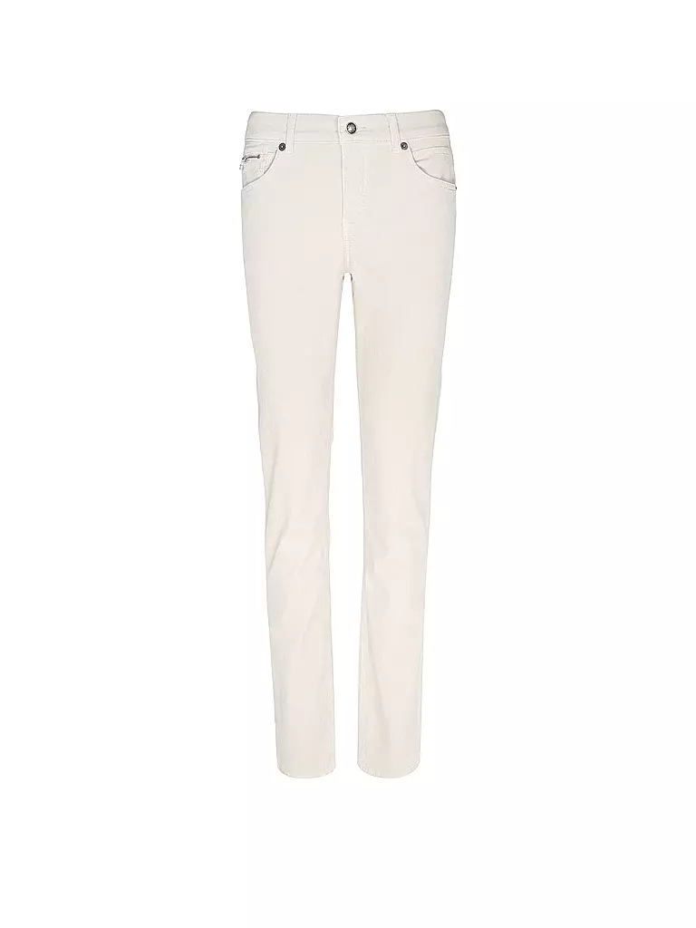 MAC | Cordhose Slim Fit | creme