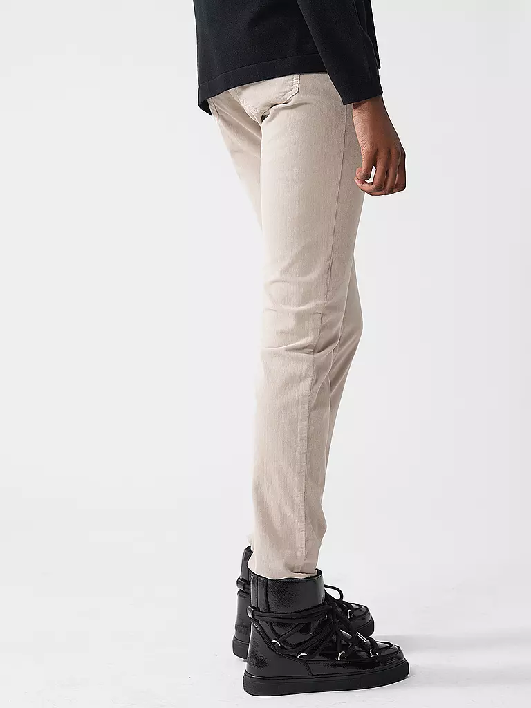 MAC | Cordhose Slim Fit | creme