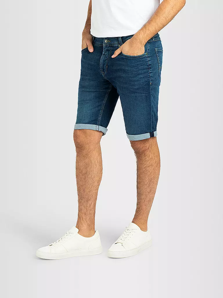 MAC | Jeansshorts  | blau