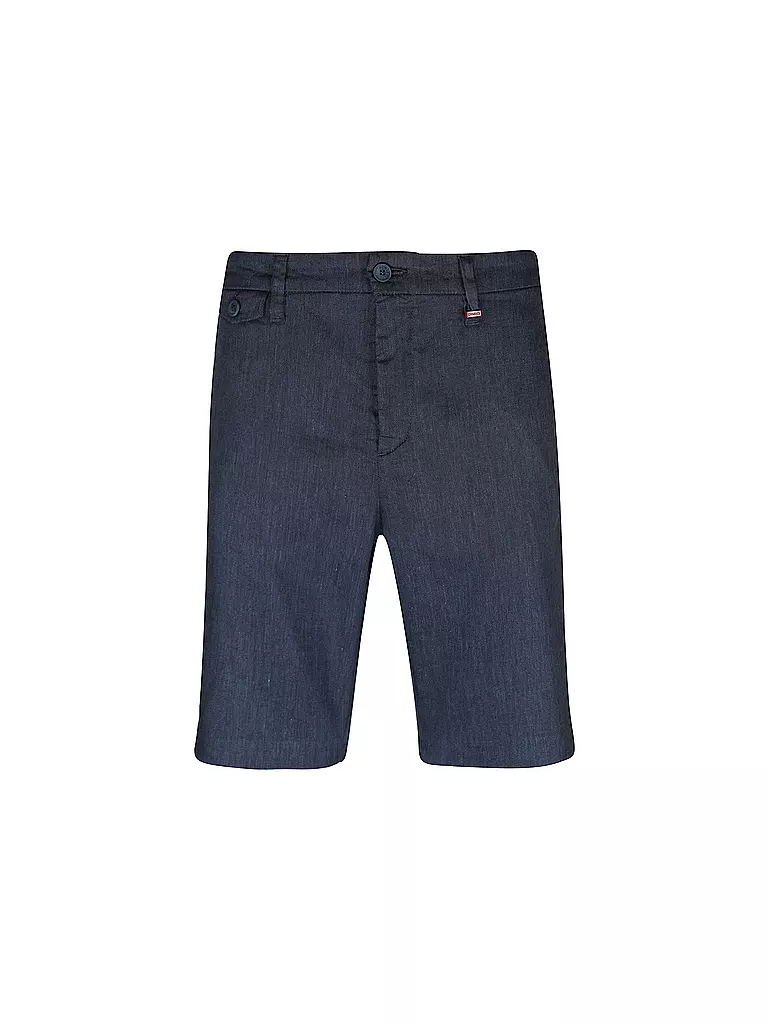 MAC | Leinenshorts LENNARD | blau