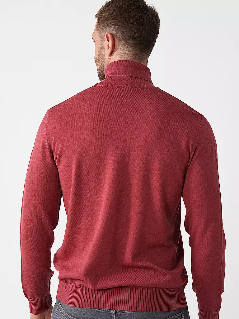 MAERZ | Rollkragenpullover | rot