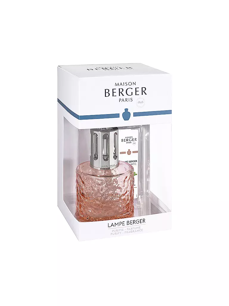 MAISON BERGER PARIS | Lampe Berger Set MIRAGE BLEUE +250ml Home Sweet Home | rosa