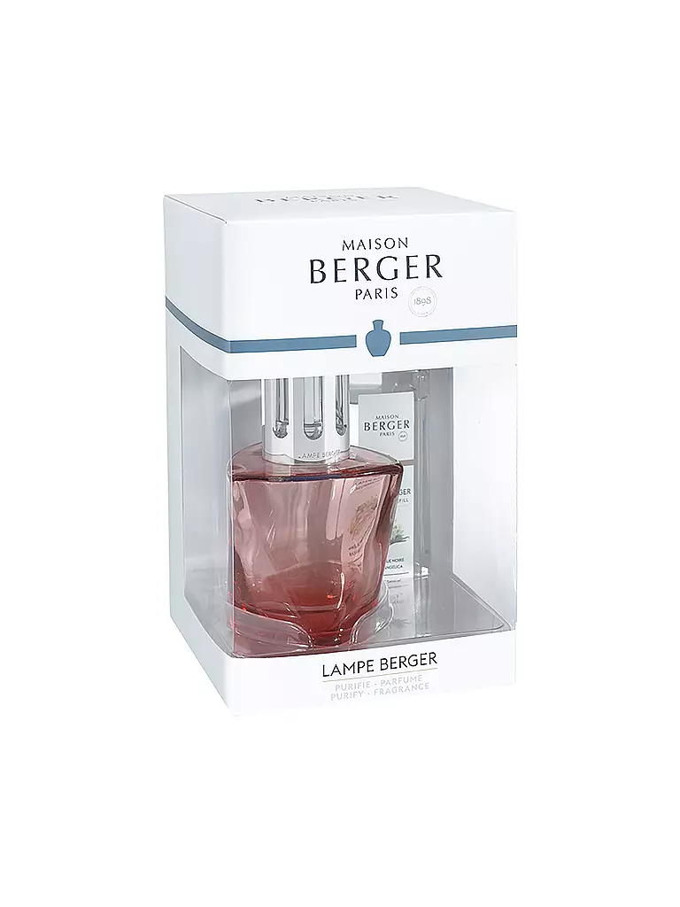 MAISON BERGER PARIS | Lampe Berger Set TERRA Rouge 250ml Angelique Noire | rot