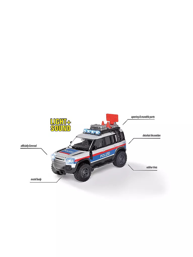 MAJORETTE | Land Rover Police | keine Farbe