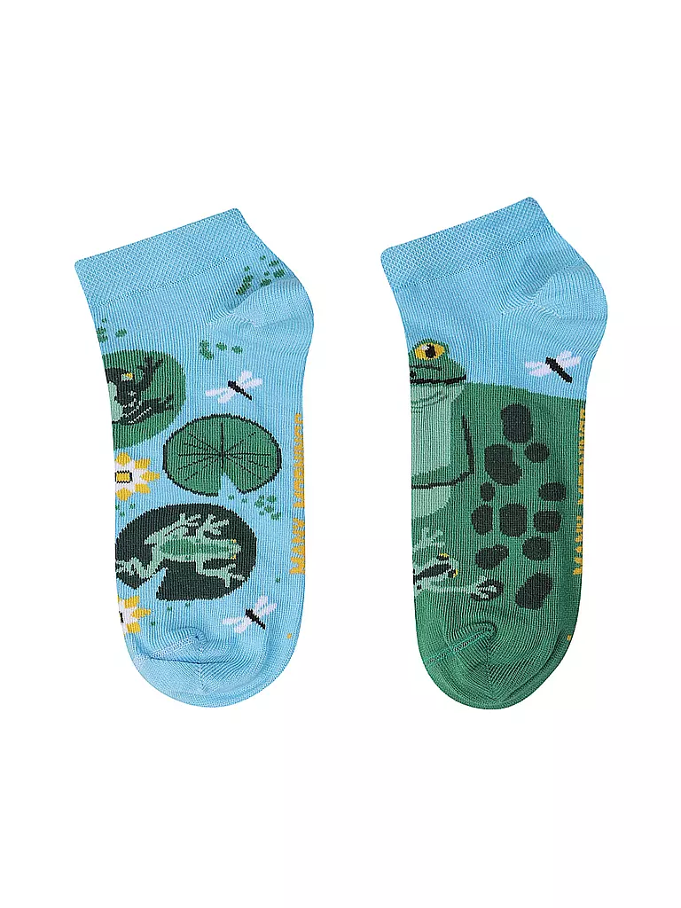 MANY MORNINGS | Sneaker Socken FROGGY FROG gruen | grün