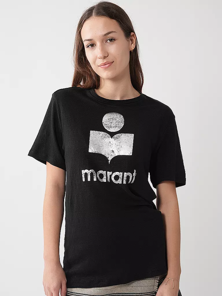 MARANT ETOILE | T-Shirt  | schwarz