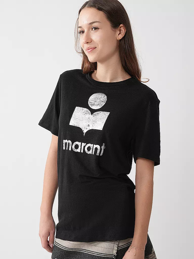 MARANT ETOILE | T-Shirt  | schwarz