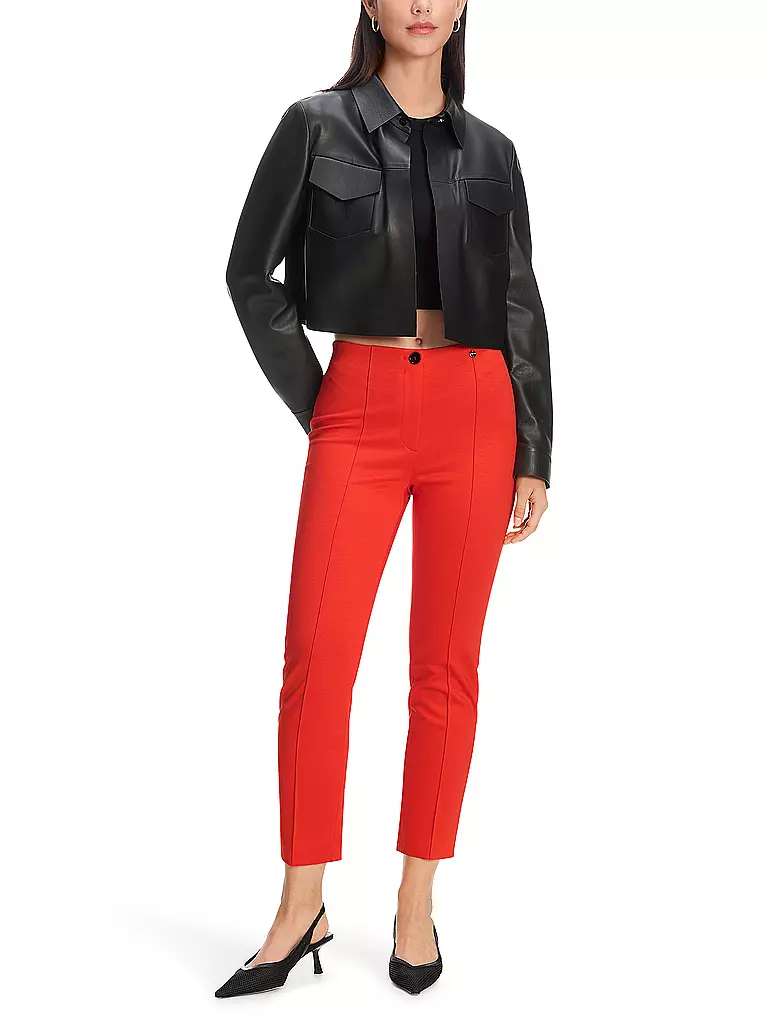 MARC CAIN  | Hose SYDNAY Slim Fit | rot