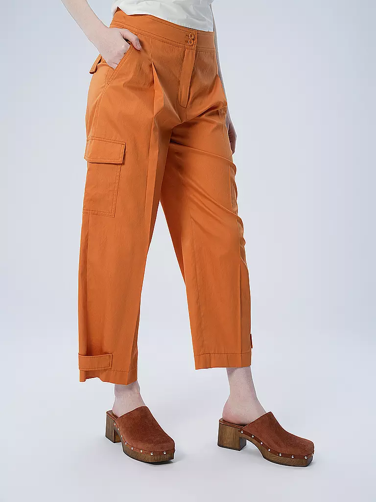 MARC CAIN | Cargohose WELS Wide Fit | orange