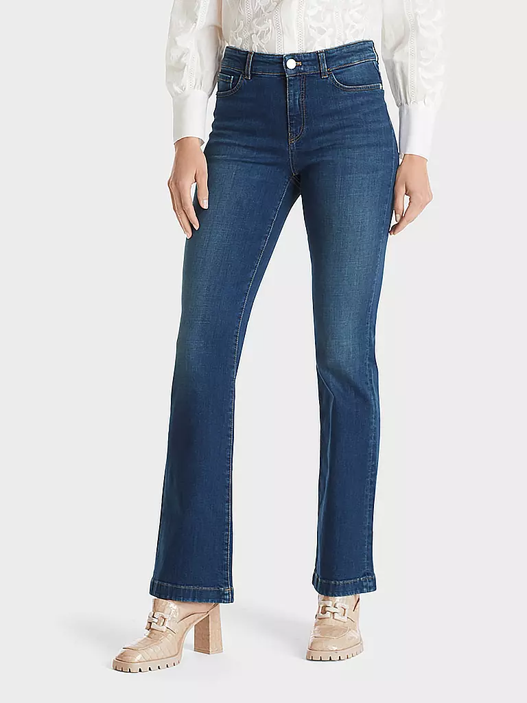 MARC CAIN | Jeans Bootcut Fit FARO | blau