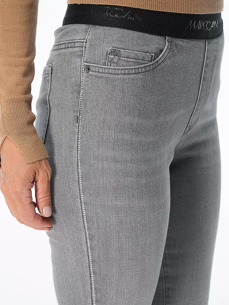 MARC CAIN | Jeans Slim Fit SIENA | grau