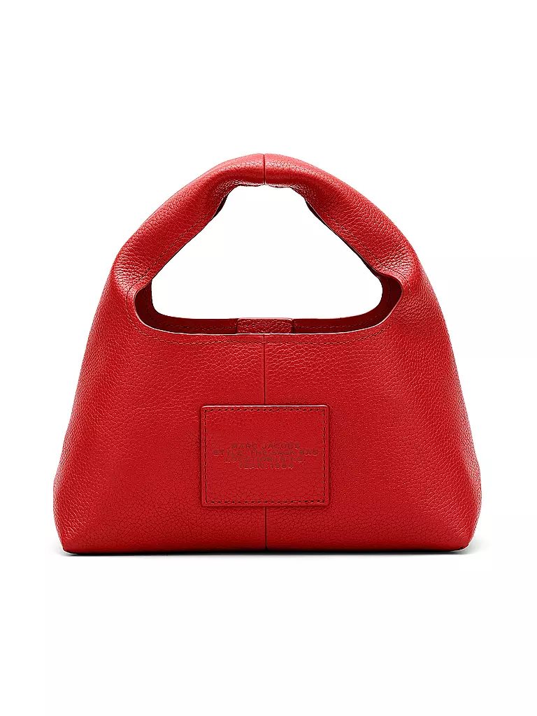 MARC JACOBS | Ledertasche - Henkeltasche THE MINI SACK | schwarz