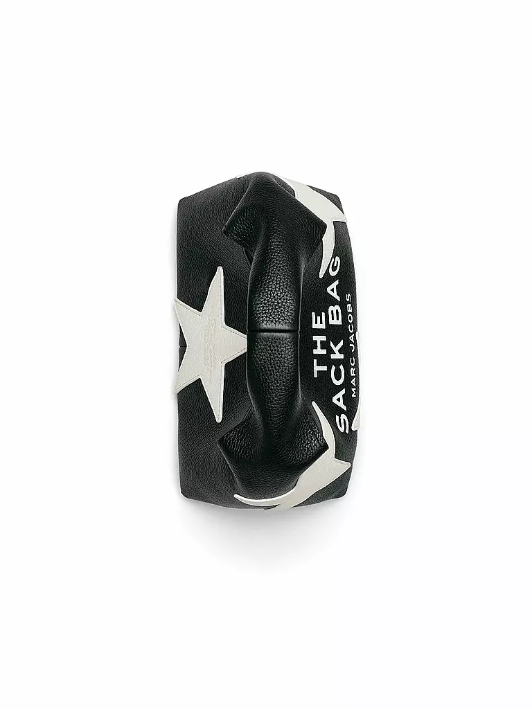 MARC JACOBS | Ledertasche - Mini Bag THE MINI SACK STARS | schwarz