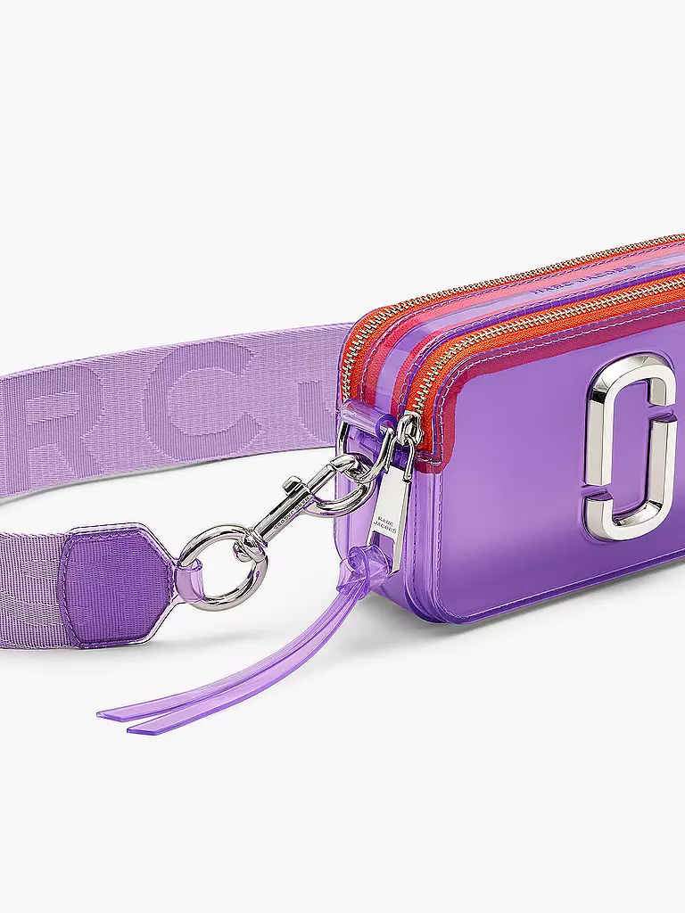 MARC JACOBS | Ledertasche - Mini Bag THE SNAPSHOT  | lila