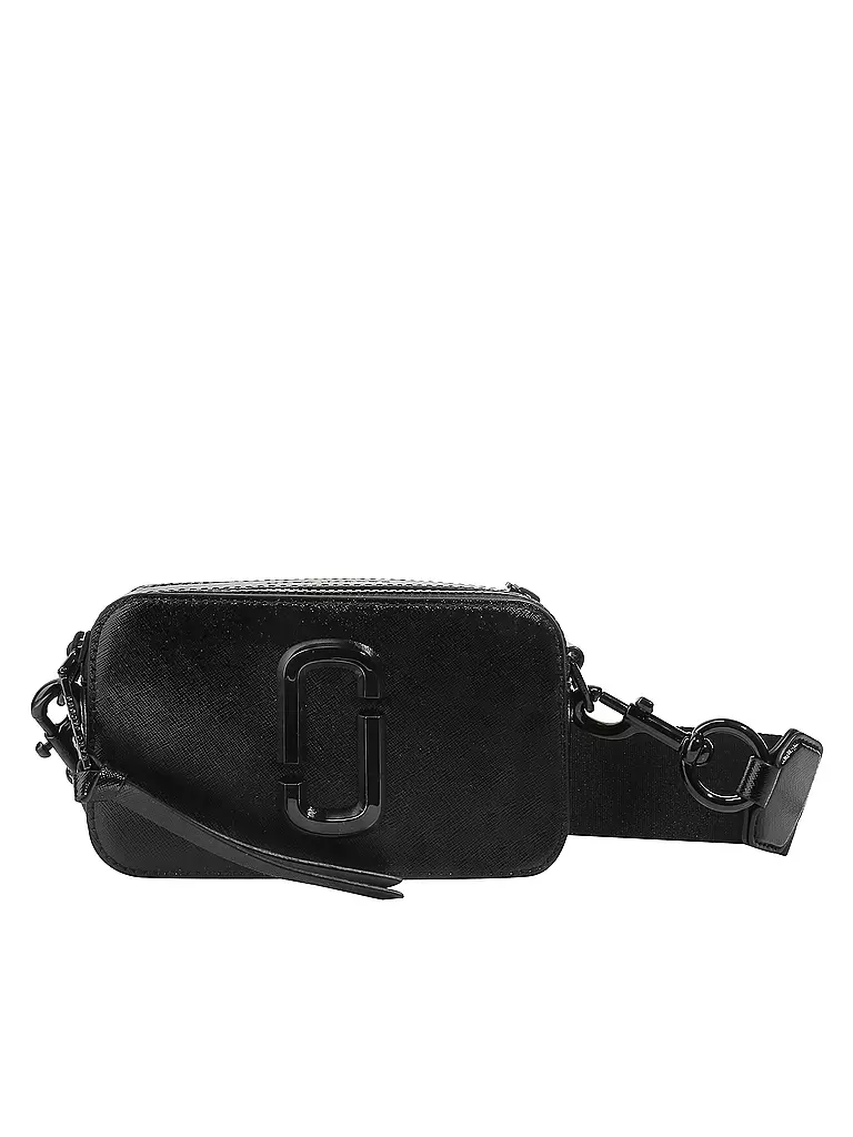 MARC JACOBS | Ledertasche - Minibag THE SNAPSHOT | schwarz