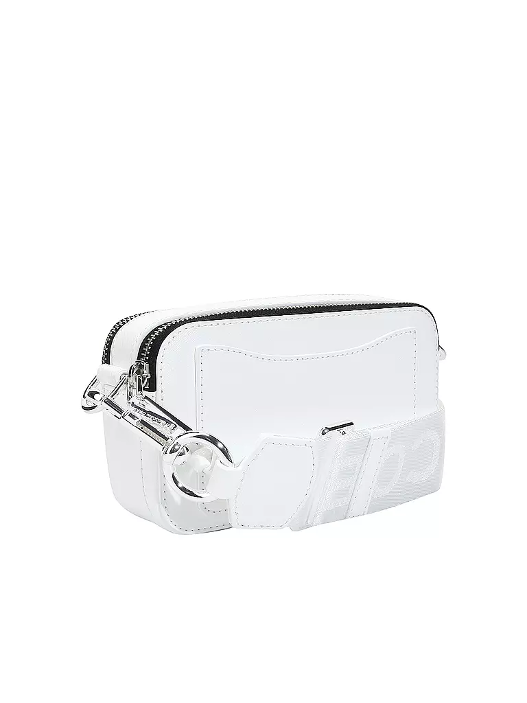 MARC JACOBS | Ledertasche - Minibag THE SNAPSHOT | weiss