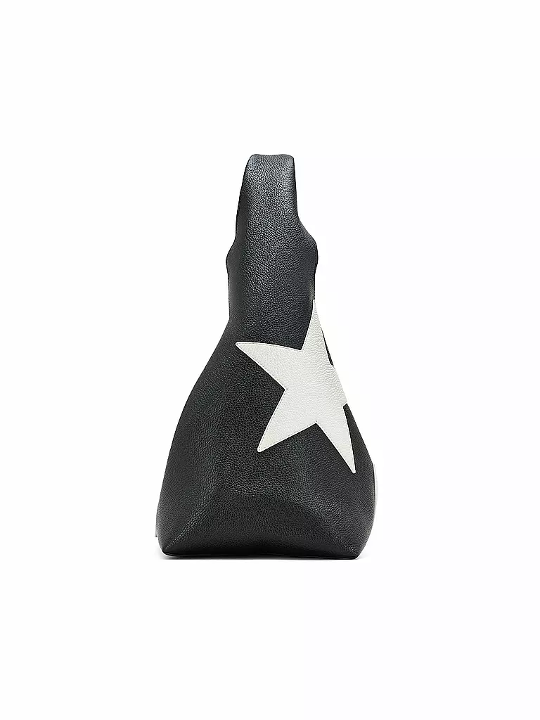 MARC JACOBS | Ledertasche - Schultertasche THE SACK STAR | schwarz