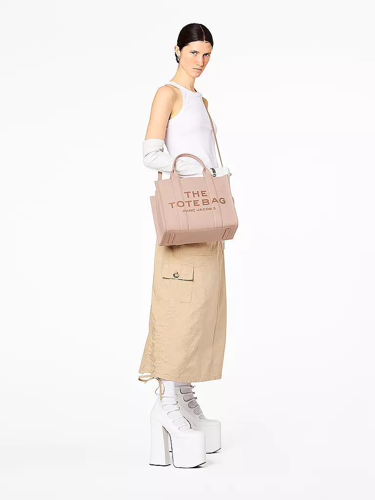MARC JACOBS | Ledertasche - Tote Bag  THE MEDIUM TOTE LEATHER | lila