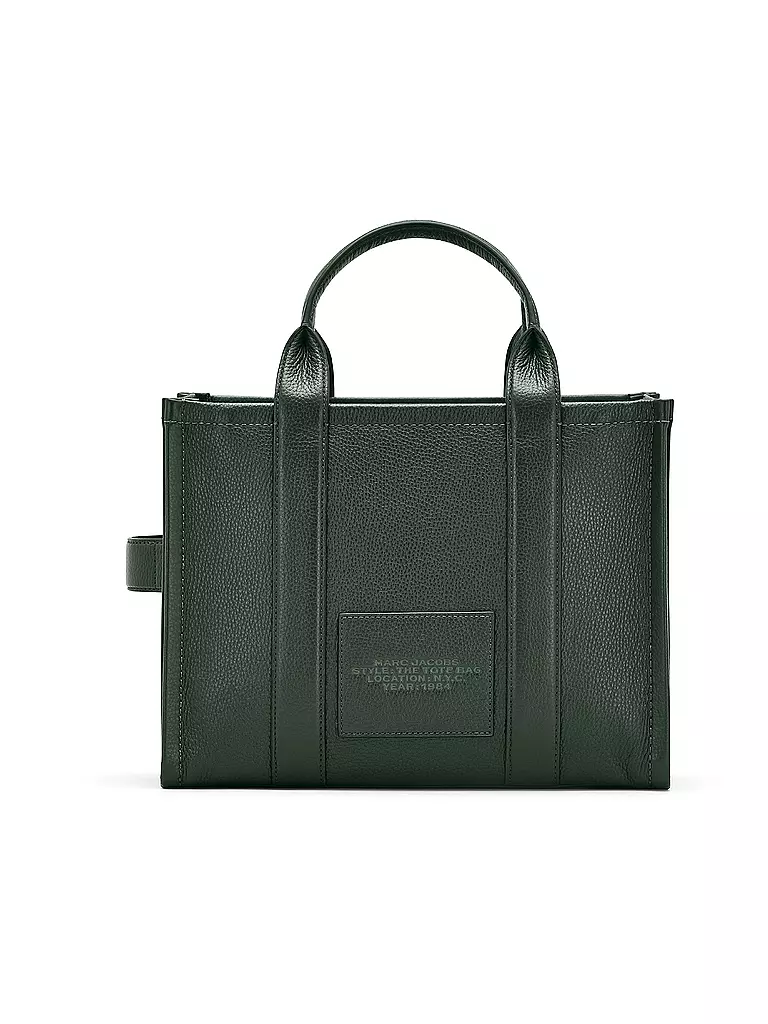 MARC JACOBS | Ledertasche - Tote Bag THE MEDIUM TOTE LEATHER | dunkelgrün