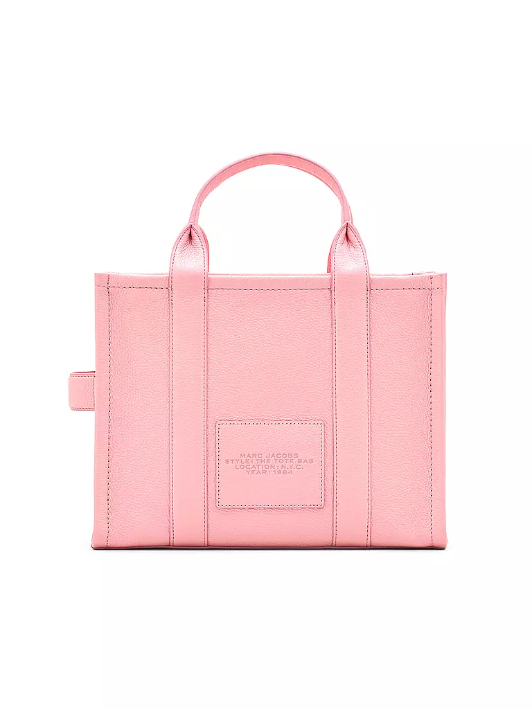 MARC JACOBS | Ledertasche - Tote Bag THE MEDIUM TOTE LEATHER | pink