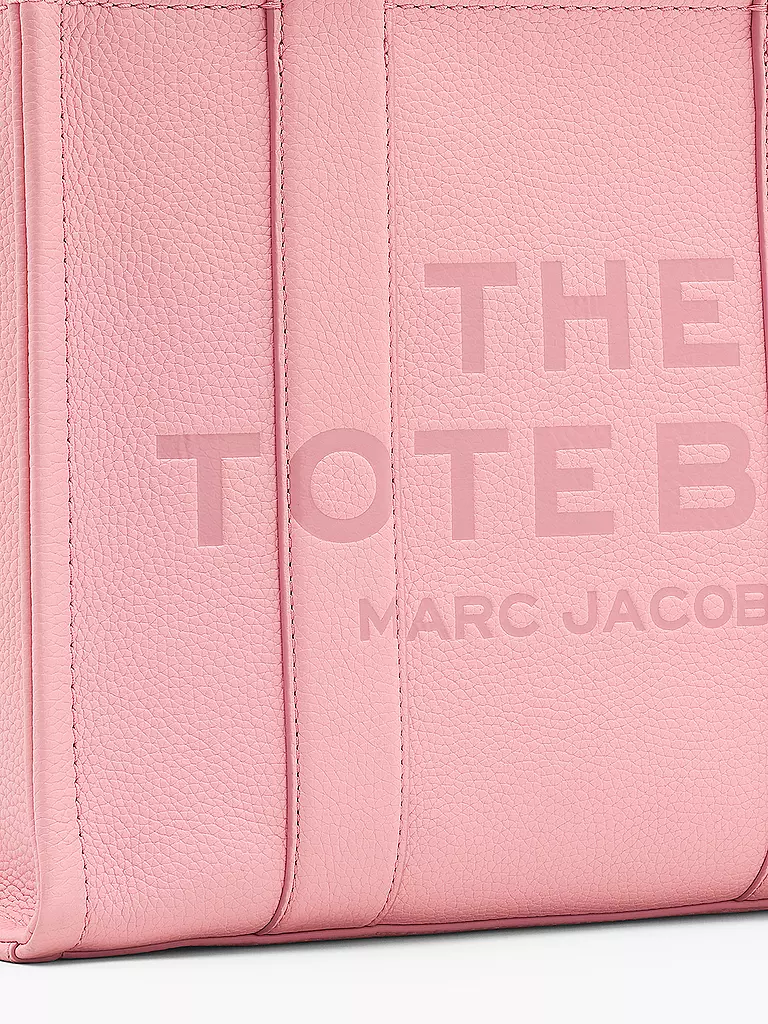 MARC JACOBS | Ledertasche - Tote Bag THE MEDIUM TOTE LEATHER | rosa