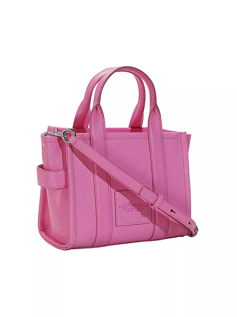 MARC JACOBS | Ledertasche - Tote Bag THE SMALL TOTE LEATHER | pink