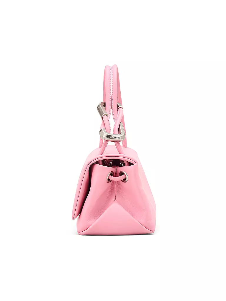 MARC JACOBS | Ledertasche - Umhängetasche THE MINI DUAL BAG | rosa