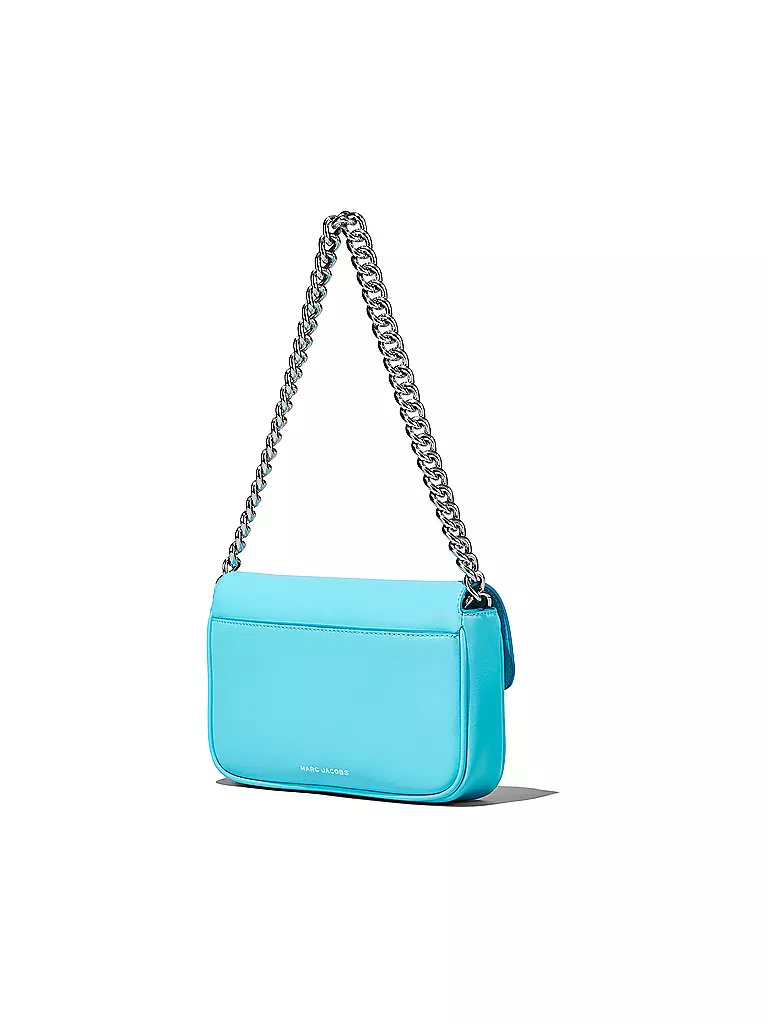 MARC JACOBS | Ledertasche - Umhängetasche THE SHOULDER BAG | türkis