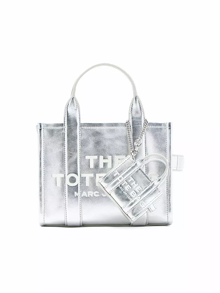 MARC JACOBS | Tasche - Tote Bag THE NANO TOTE | silber