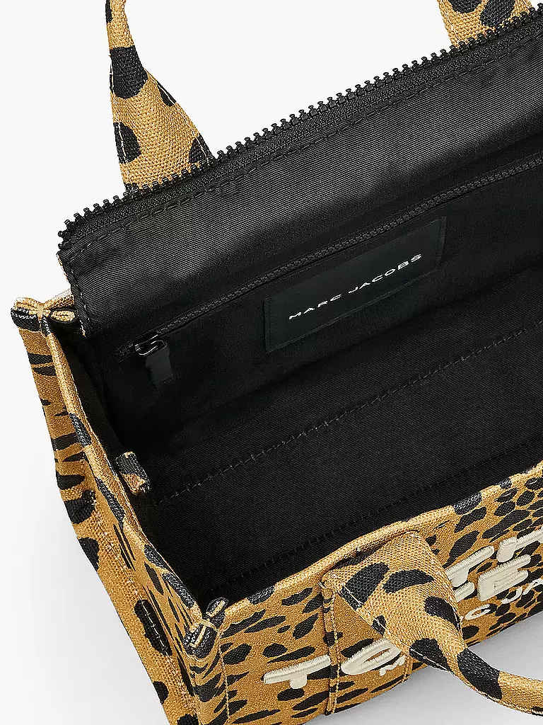 MARC JACOBS | Tasche - Tote Bag THE SMALL TOTE CANVAS LEO | schwarz