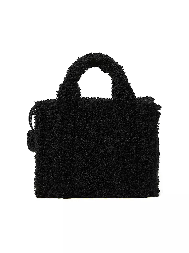 MARC JACOBS | Tasche - Tote Bag THE SMALL TOTE FAKE FUR | schwarz