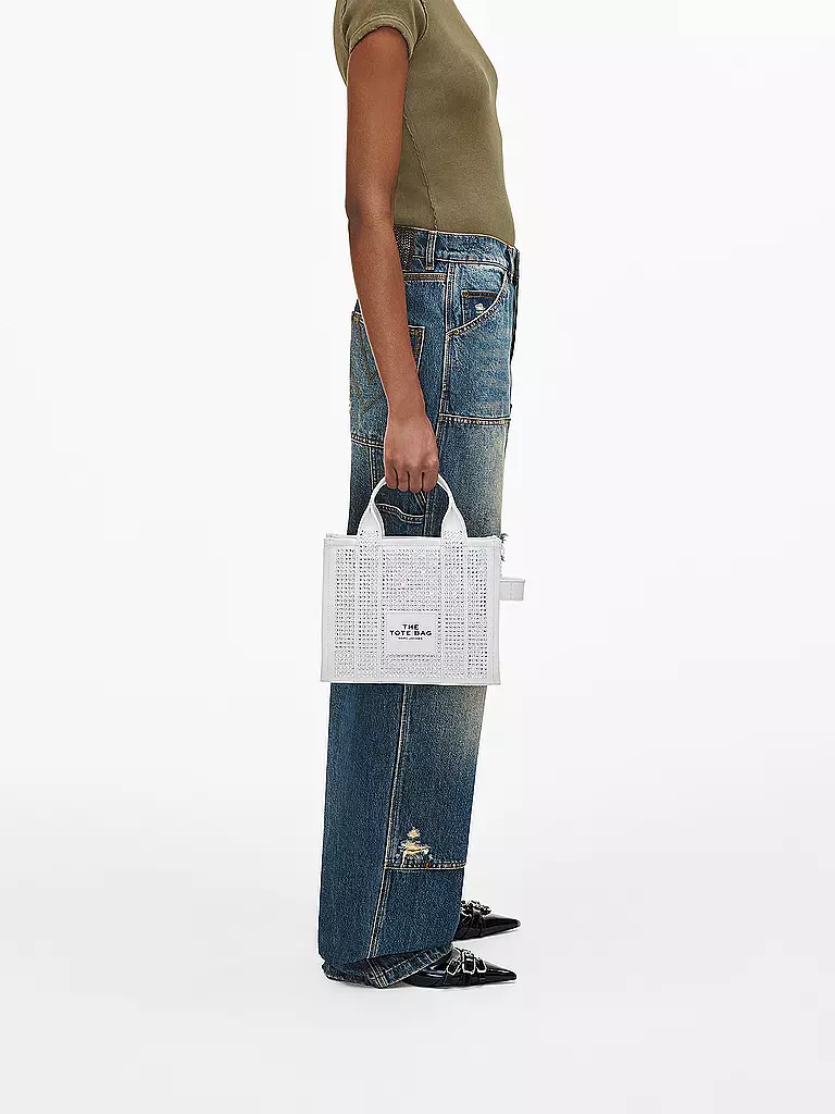 MARC JACOBS | Tote Bag THE SMALL TOTE | weiss