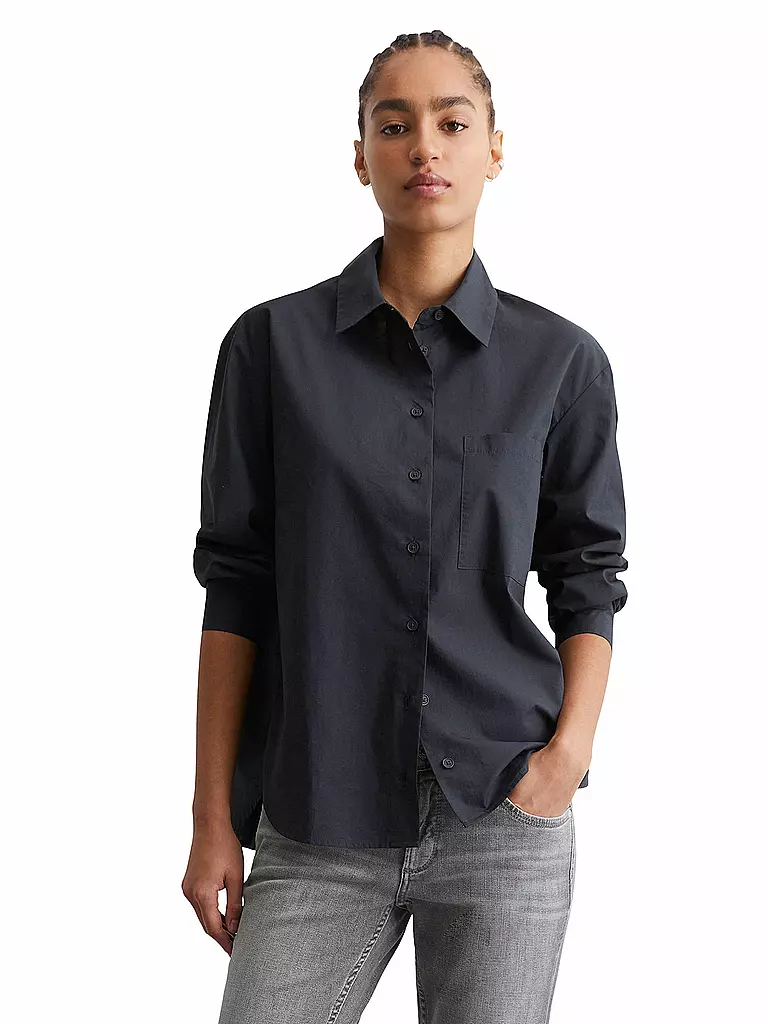 MARC O' POLO DENIM | Bluse | dunkelblau