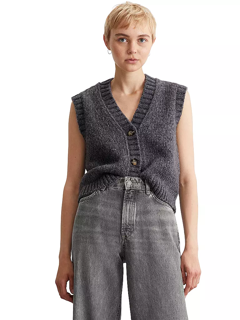 MARC O' POLO DENIM | Gilet  | grau