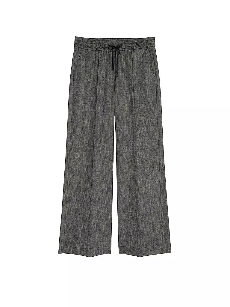 MARC O' POLO DENIM | Hose Wide Leg  | grau